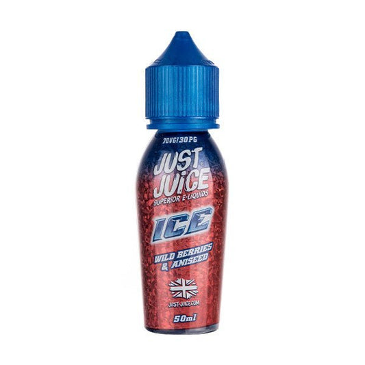 BUY 1 GET 1 FREE | Wild Berries & Aniseed 50ml Shortfill E - Liquid by Just Juice IceVAPE INDIA - Vape India
