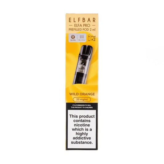 BUY 1 GET 1 FREE | Wild Orange Elfa Pro Prefilled Pods by Elf BarVAPE INDIA - Vape India