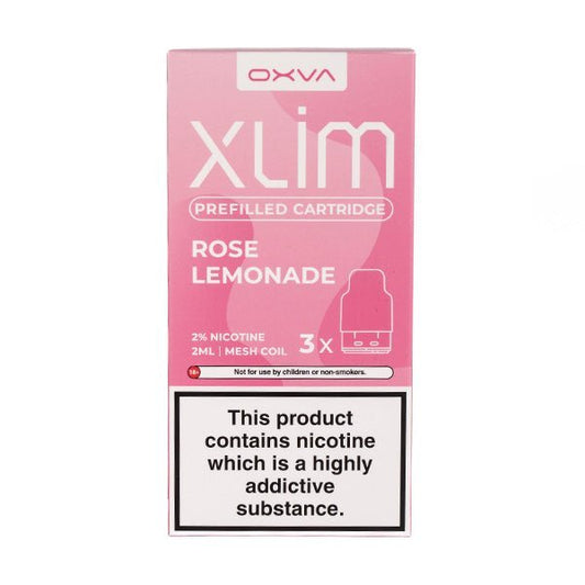 BUY 1 GET 1 FREE | Xlim Rose Lemonade Prefilled Pods by OxvaVAPE INDIA - Vape India