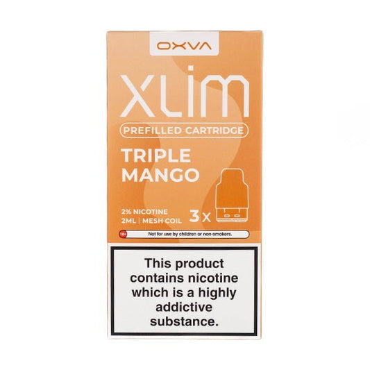 BUY 1 GET 1 FREE | Xlim Triple Mango Prefilled Pods by OxvaVAPE INDIA - Vape India