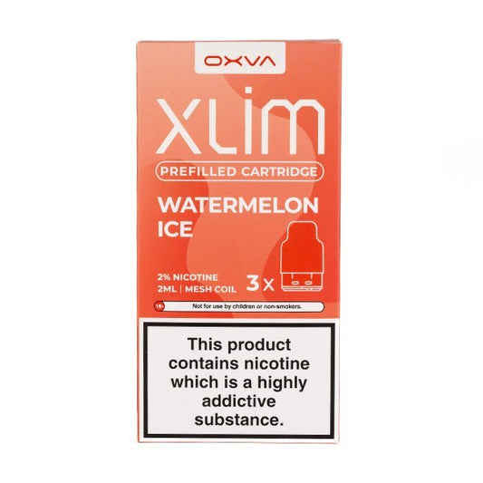 BUY 1 GET 1 FREE | Xlim Watermelon Ice Prefilled Pods by OxvaVAPE INDIA - Vape India