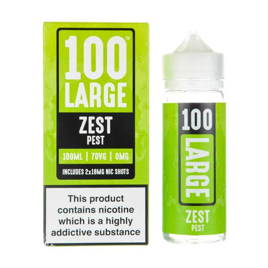 BUY 1 GET 1 FREE | Zest Pest 100ml Shortfill E - Liquid by 100 LargeVAPE INDIA - Vape India