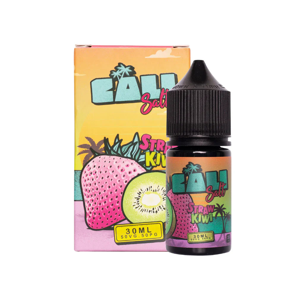 BUY 1 GET 1 FREE | Straw Kiwi - Cali Salt | 30ML Vape Juice | 35MG, 50MG | Vape India