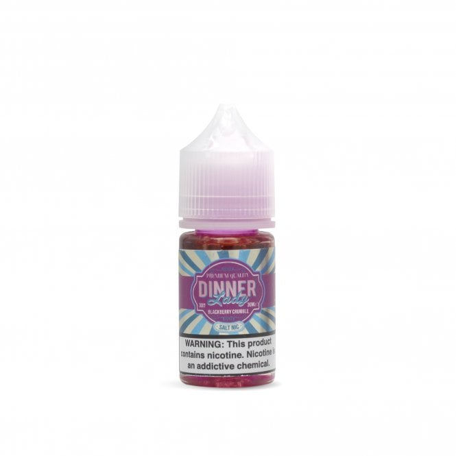 BUY 1 GET 1 FREE | Blackberry Crumble - Dinner Lady Salts | 30ml Vape Juice | 30MG | Vape India