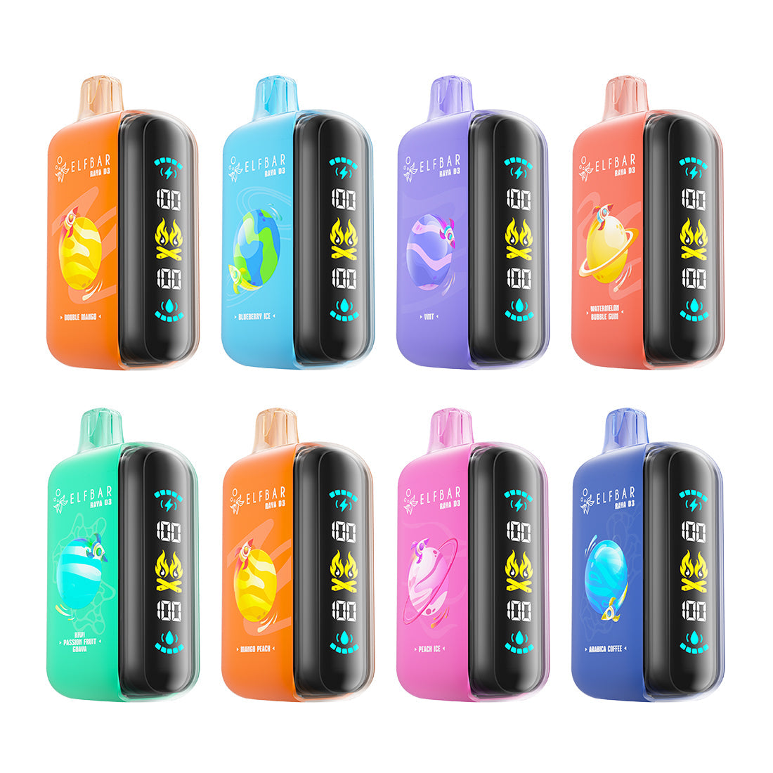 BUY 1 GET 1 FREE | Elfbar Raya D3 25000 Puffs Disposable Vape India | Vape India