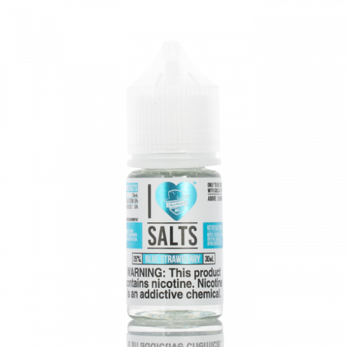 BUY 1 GET 1 FREE | Blue Strawberry - I Love Salts | 30ML Vape Juice | 50MG | Vape India