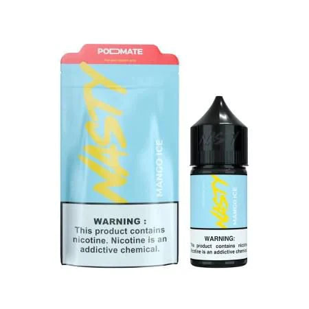 BUY 1 GET 1 FREE | Mango Ice - Nasty Podmate Salt | 30ML Vape Juice | 35MG, 50MG | Vape India