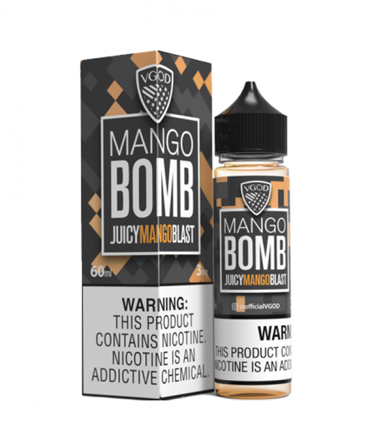 BUY 1 GET 1 FREE | Mango Blast - VGod | 60ML Vape Juice | 3MG, 6MG, 12MG | Vape India