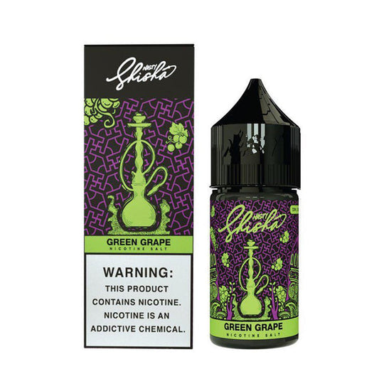 BUY 1 GET 1 FREE | Green Grape - Nasty Shisha Salt | 30ML Vape Juice | 35MG, 50MG | Vape India