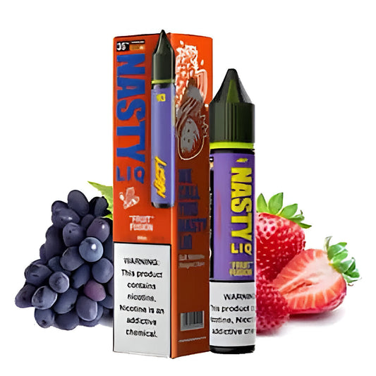 BUY 1 GET 1 FREE | Fruit Fusion - Nasty LIQ | 30ML Vape Juice | 35MG, 50MG | Vape India