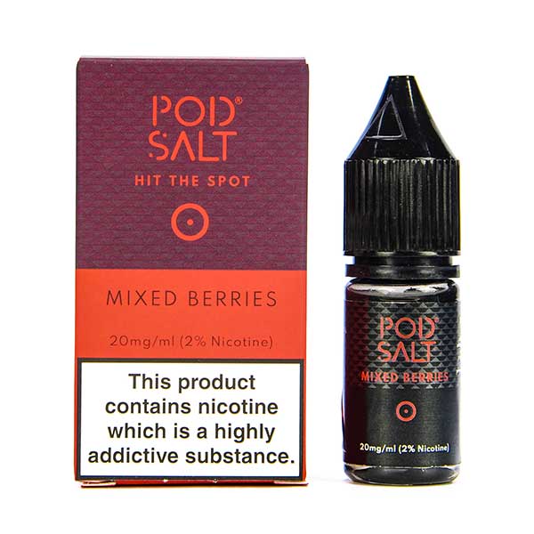 BUY 1 GET 1 FREE | Mixed Berries Nic Salt E-Liquid by Pod Salt CoreVAPE INDIA