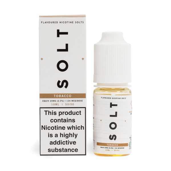 BUY 1 GET 1 FREE | Tobacco Nic Salt E-Liquid by SoltVAPE INDIA