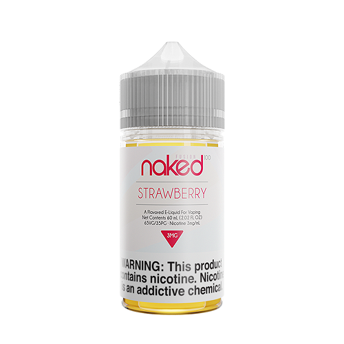 BUY 1 GET 1 FREE | Strawberry - Naked 100 Fusion | 60ML Vape Juice | 3MG, 6MG, 12MG | Vape India