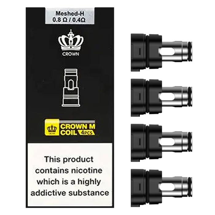 BUY 1 GET 1 FREE | Uwell Crown M Replacement Coils India (Pack of 4) | Vape India