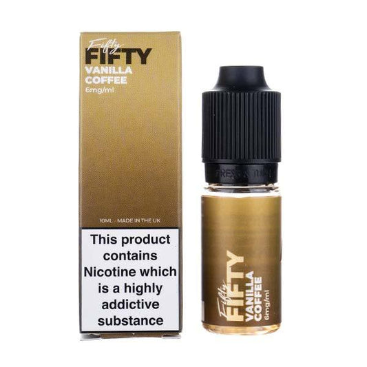 BUY 1 GET 1 FREE | Vanilla Coffee E-Liquid by VS Fifty FiftyVAPE INDIA