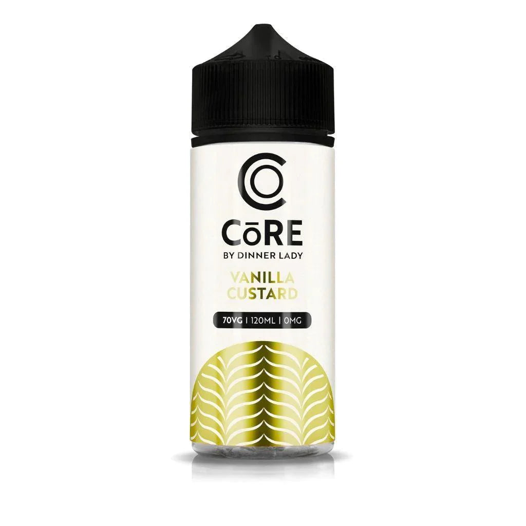 BUY 1 GET 1 FREE | Vanilla Custard - Core by Dinner Lady | 120Ml Vape Juice | 3MG, 6MG | Vape India