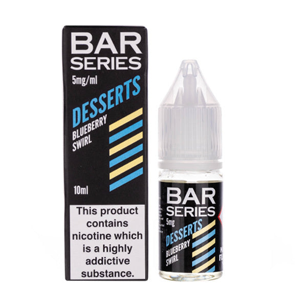 BUY 1 GET 1 FREE | Blueberry Swirl Nic Salt E-liquid by Bar Series DessertsVAPE INDIA