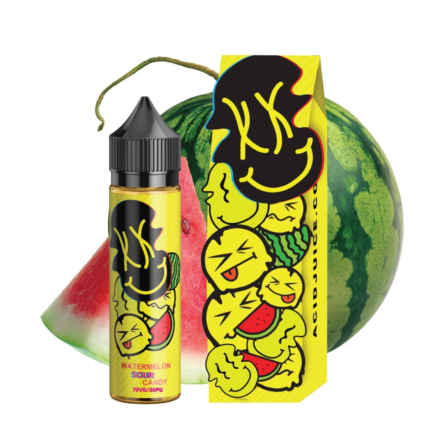 BUY 1 GET 1 FREE | Watermelon Sour Candy - Acid Juice by Nasty Juice| 60ML Vape Juice | 0MG, 3MG, 6MG | Vape India